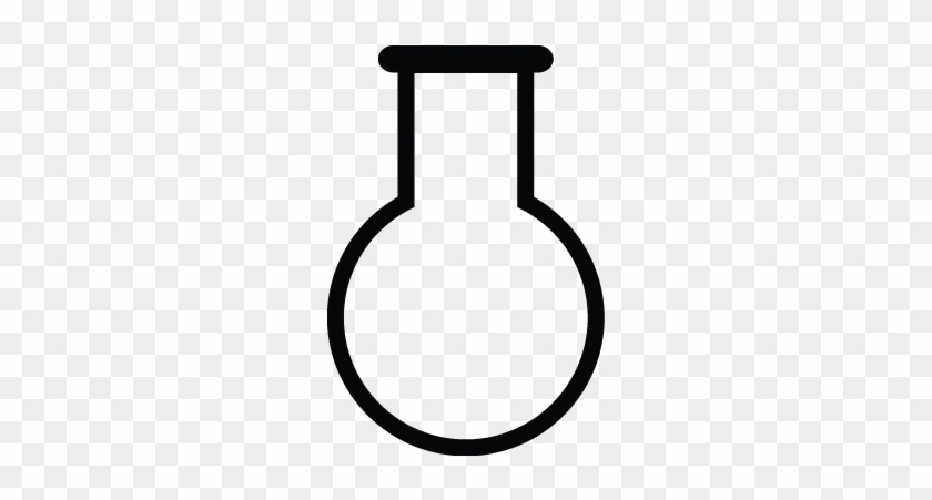 Tube, Flask, Chemistry Laboratory, Science Lab Icon - Line Art #976246