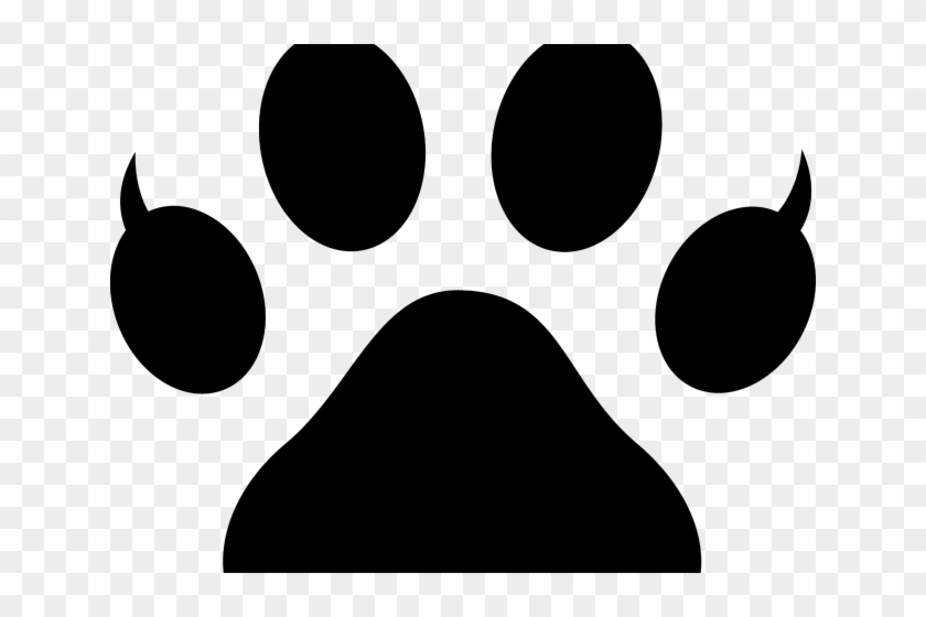 Claw Clipart Cat Claw - Dog Paw Vector Png #976256