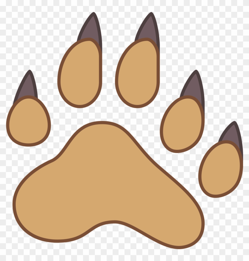 Bear Footprint Icon - Bear's Footprint #976281