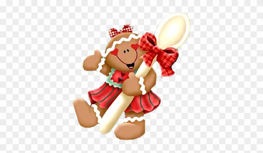 Christmas, Gingerbread Girl Clip Art - Gingerbread Glitter Gif #976349