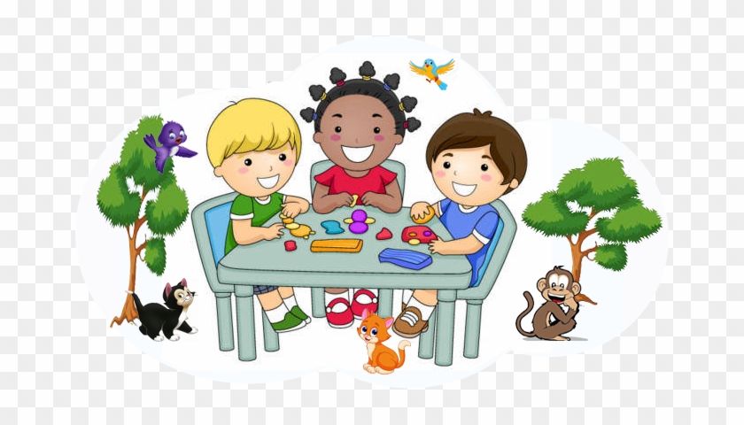 Nectar's Cove Pre-school, Day Care, Activity Center - Preschool Small Group Time Clipart #976367