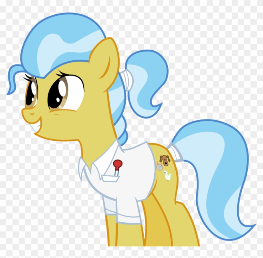 Mane Goodall Smiling At Spike By Aqua-pony - Cartoon #976422