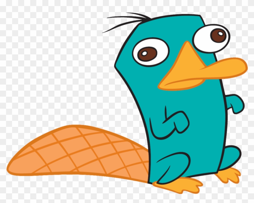 Cartoon Characters Advertising Also Cartoon Characters - Platypus From  Phineas And Ferb - Free Transparent PNG Clipart Images Download