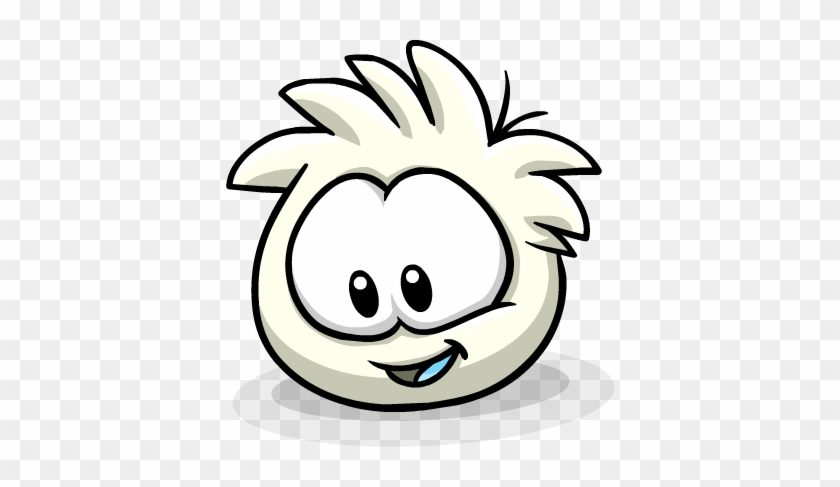 White Puffle1 White Puffle2 - Club Penguin White Puffle #976518