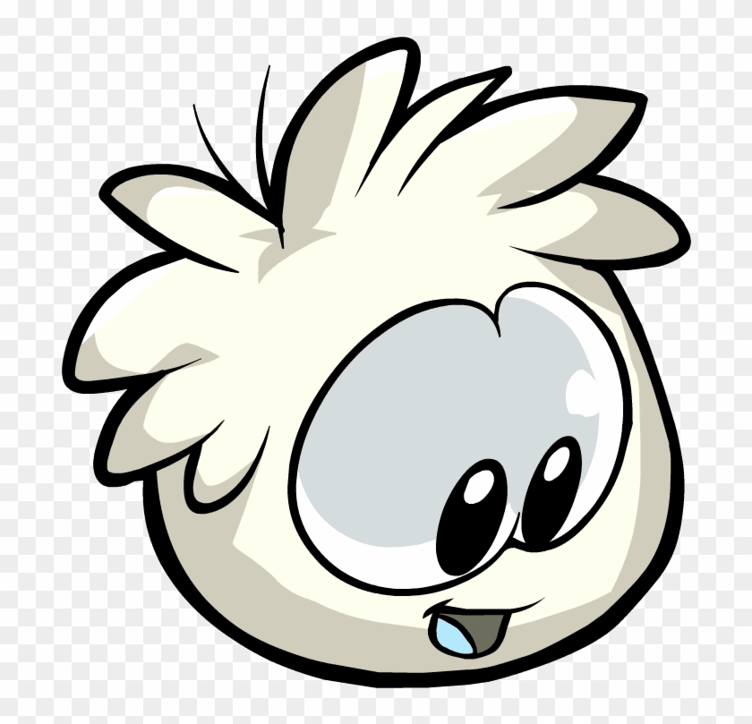 Cute And Elegant, When The White Puffle - Club Penguin Puffles White #976534