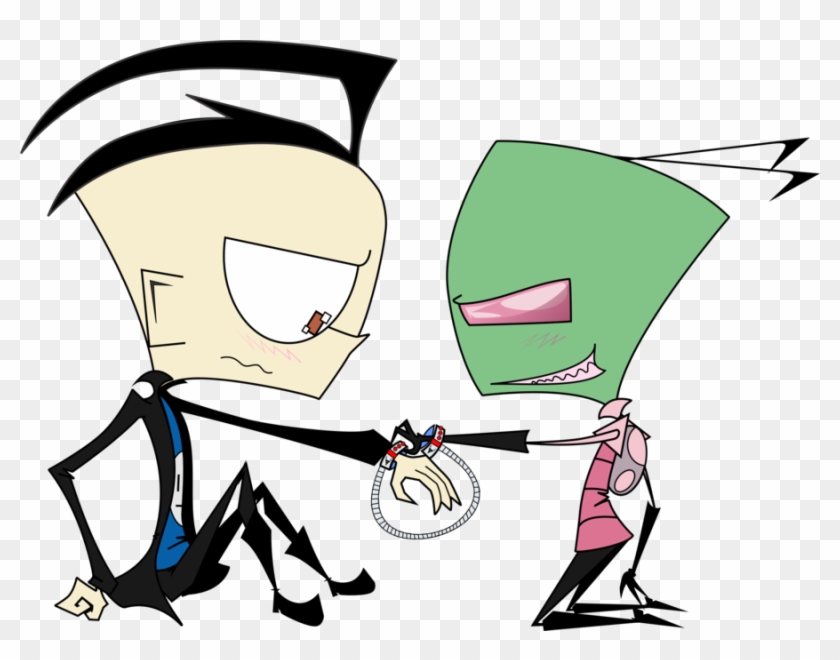 Invader Zim Comics Download - Uke Zim X Dib #976556