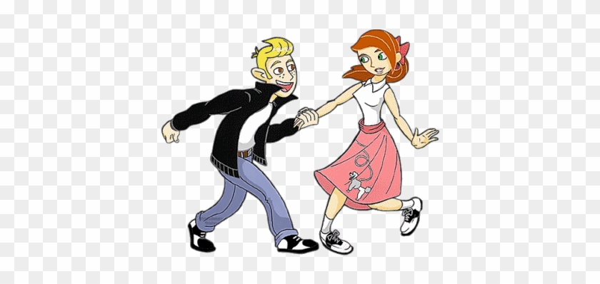 Cartoon Couples Dancing Gif #976590