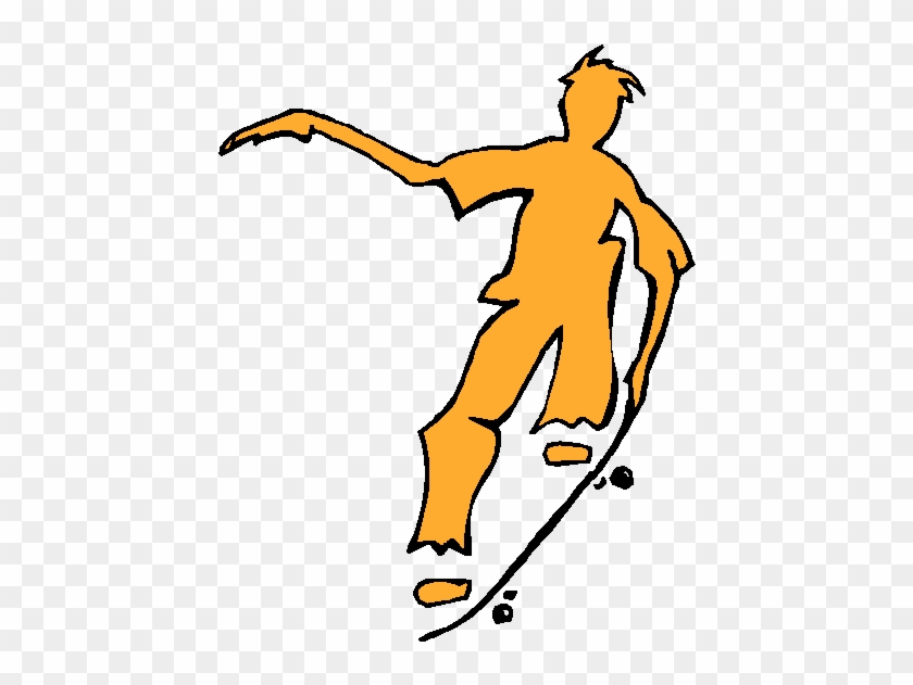 Ice Skating Rink Clip Art For Kids - Skate Gif Transparent #976602