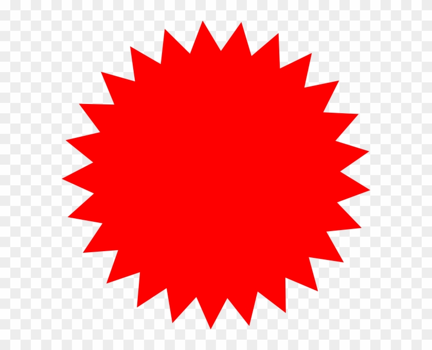 Starburst Clipart Fire - Blank Seal Stamp Png #976685