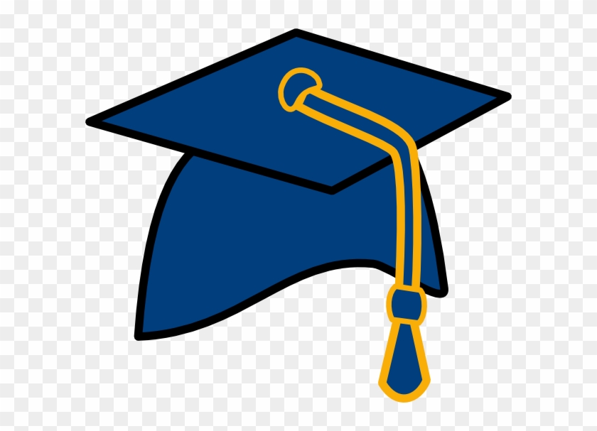 Royal Blue Graduation Hat #976735