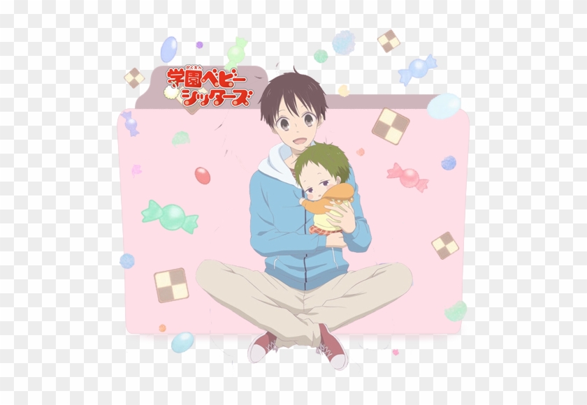 Gakuen Babysitters Generic Folder Icon By Kiddblaster - School Babysitters #976766