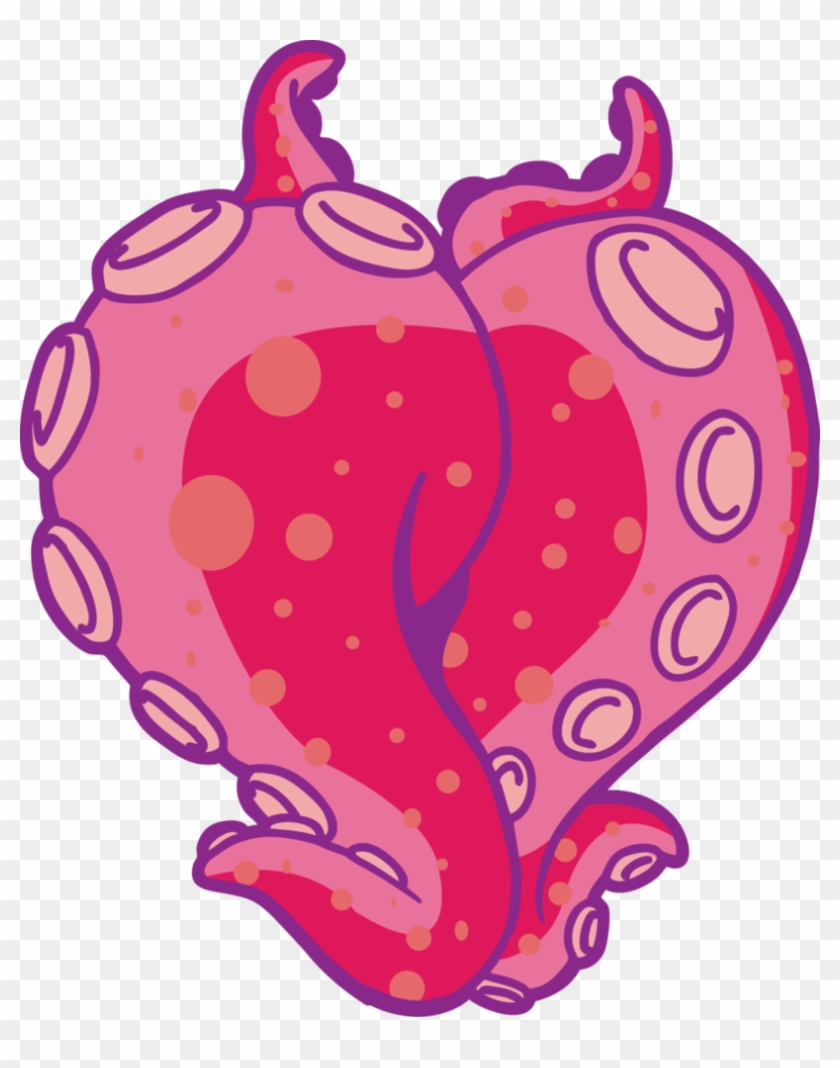 Tentacle Clipart Transparent - Tentacle Heart #976904