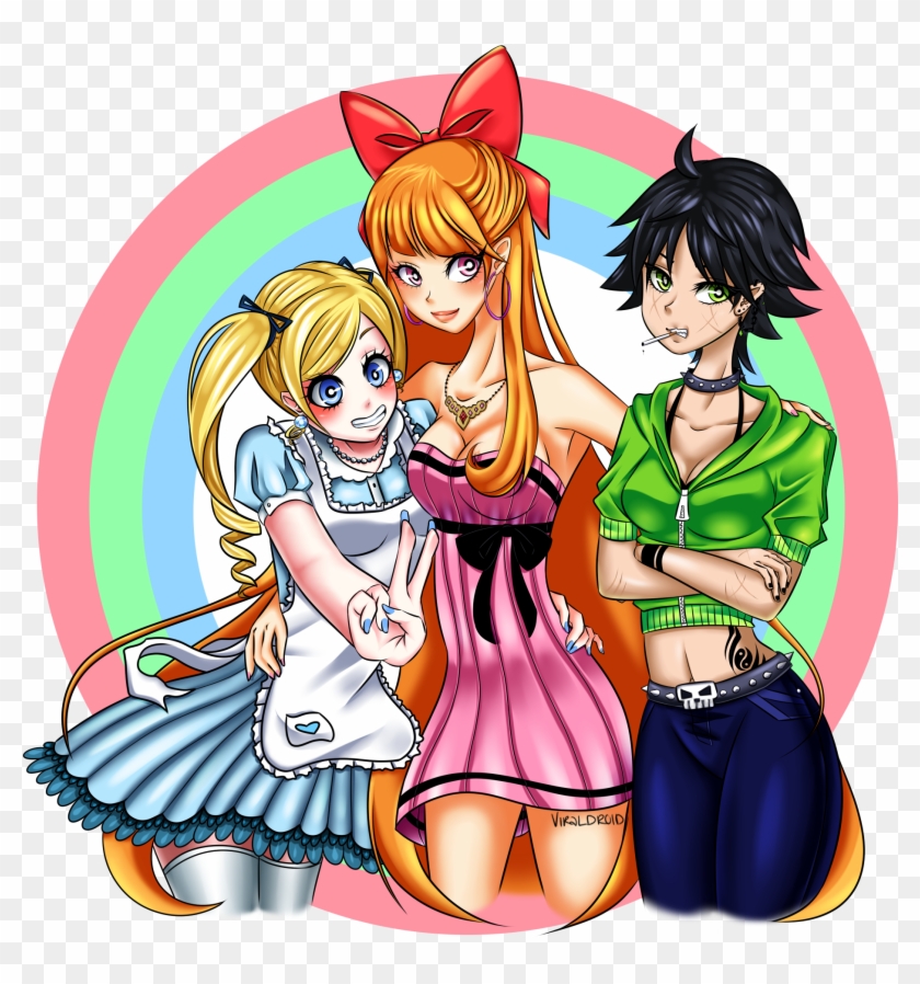 Lyricalshadows 287 14 Powerpuff Girls By Jeiiycube - Buttercup Powerpuff Girls Fan Art #976912