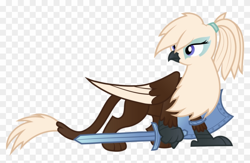 Rish Loo, Feather, Female, Griffon, Griffon Oc, Oc, - Weapon #976948