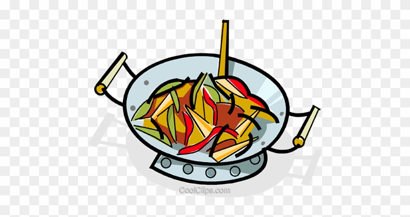 Frying Clipart - Stir Fry Clip Art #977043