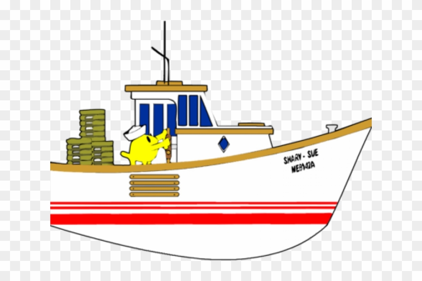 Fishing Boat Clipart - Clip Art #977066