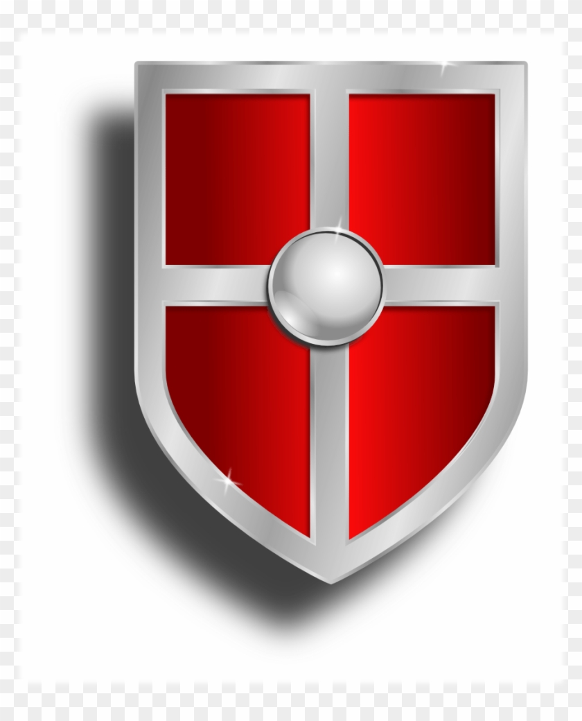 Knights Shield Clipart - Crest #977082