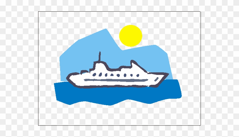 Ferry Clipart Blue Boat - Ferry Clipart Gif #977083