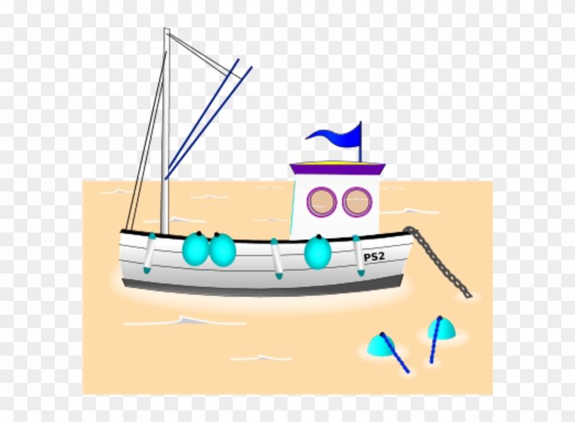 Course Clipart Intervention - Fishing Vessel #977085