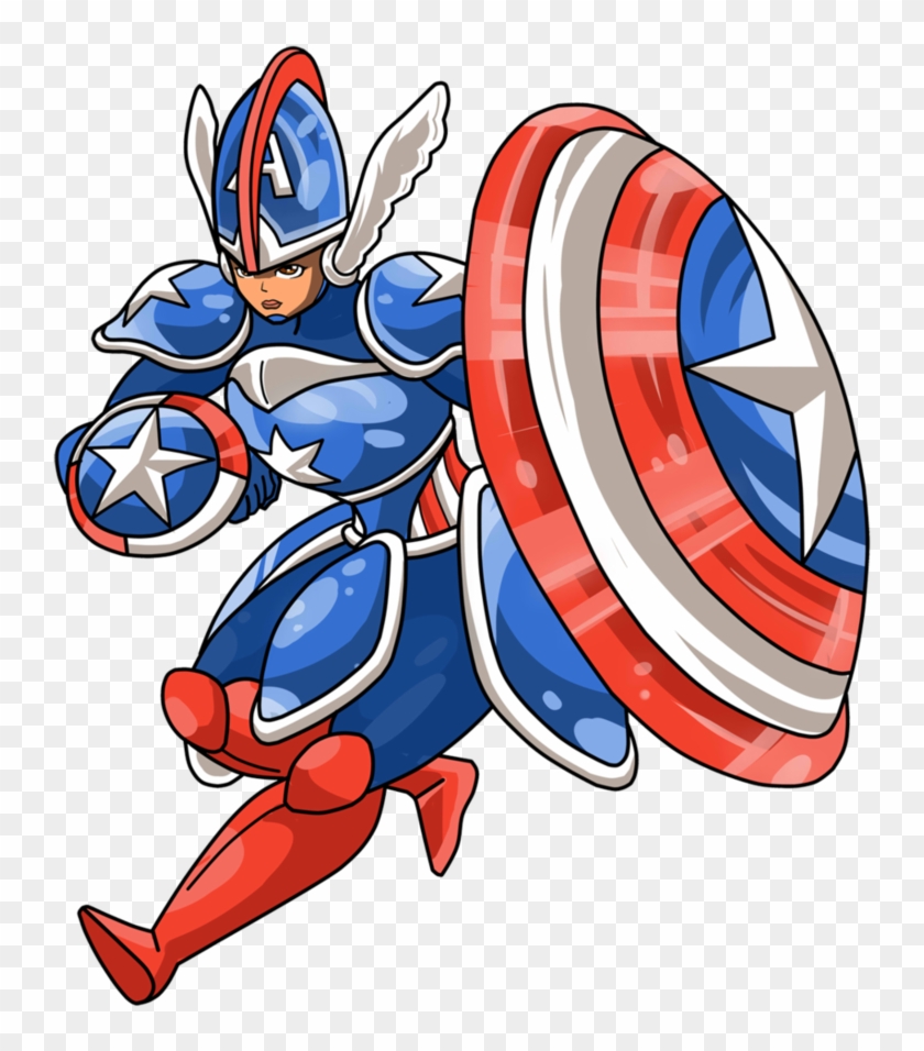 Stars And Stripes By Naikora-sama - Cartoon #977087