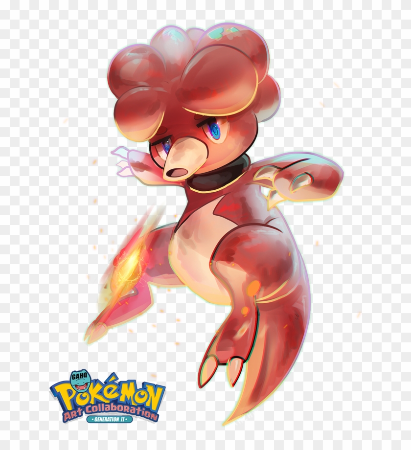 #240 Magby Used Flame Burst And Cross Chop In The Game - Pokemon - The Series X & Y : Collection 1 #977166