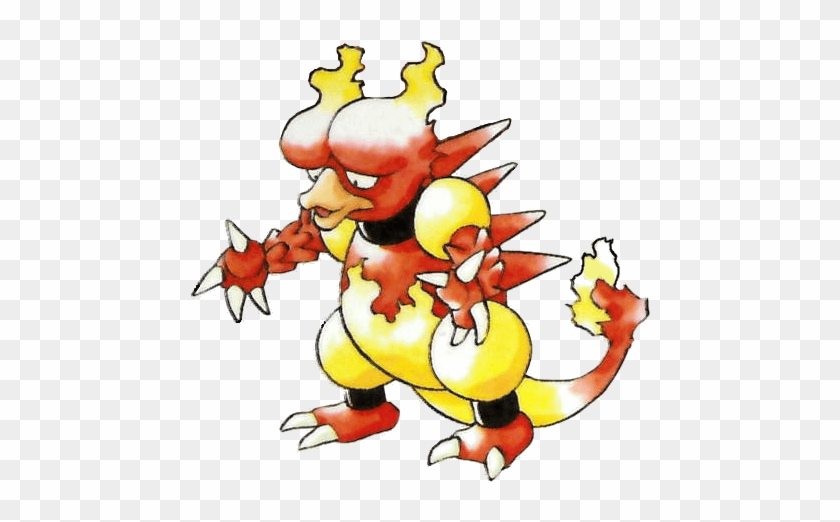 #magmar From The Official Artwork Set For #pokemon - Game Boy #977190