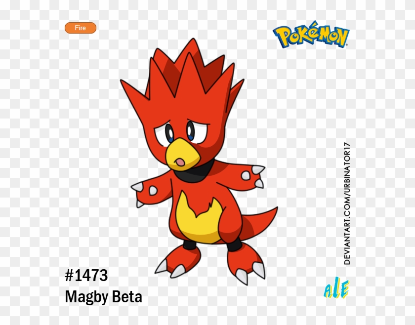 Magby Beta By Urbinator17 - Pokemon #977192