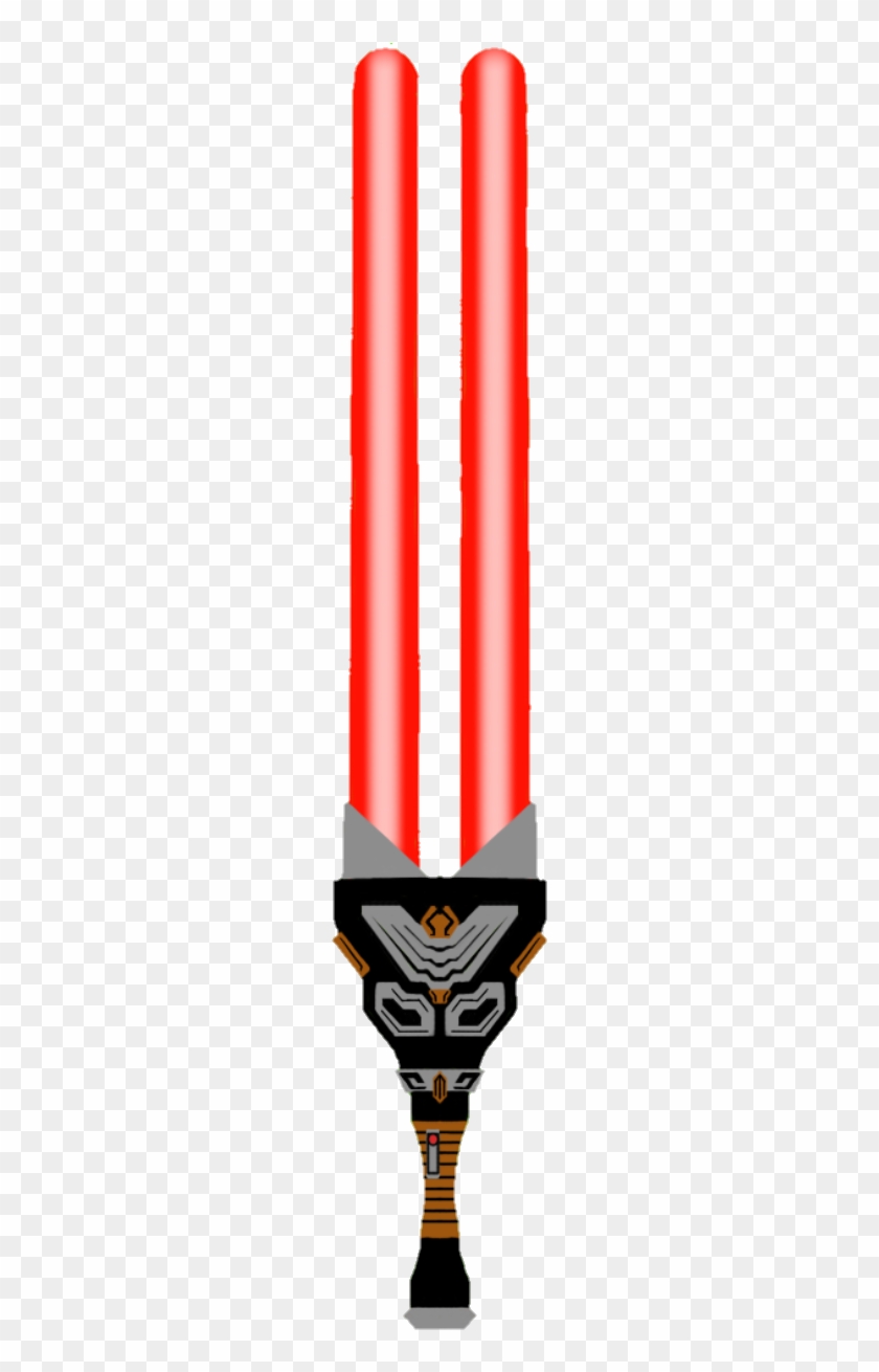 Custom Double-bladed Sith Lightsaber By Theblooddemon - Custom Double-bladed Sith Lightsaber By Theblooddemon #977207