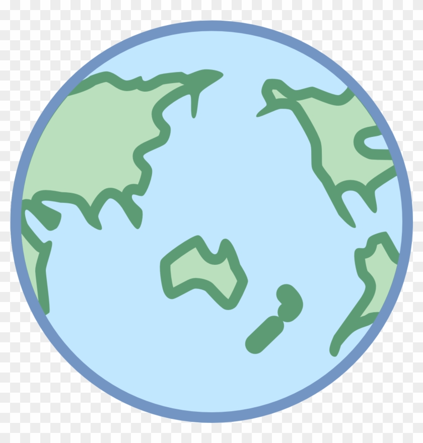Globe Icon Australia Png #977228
