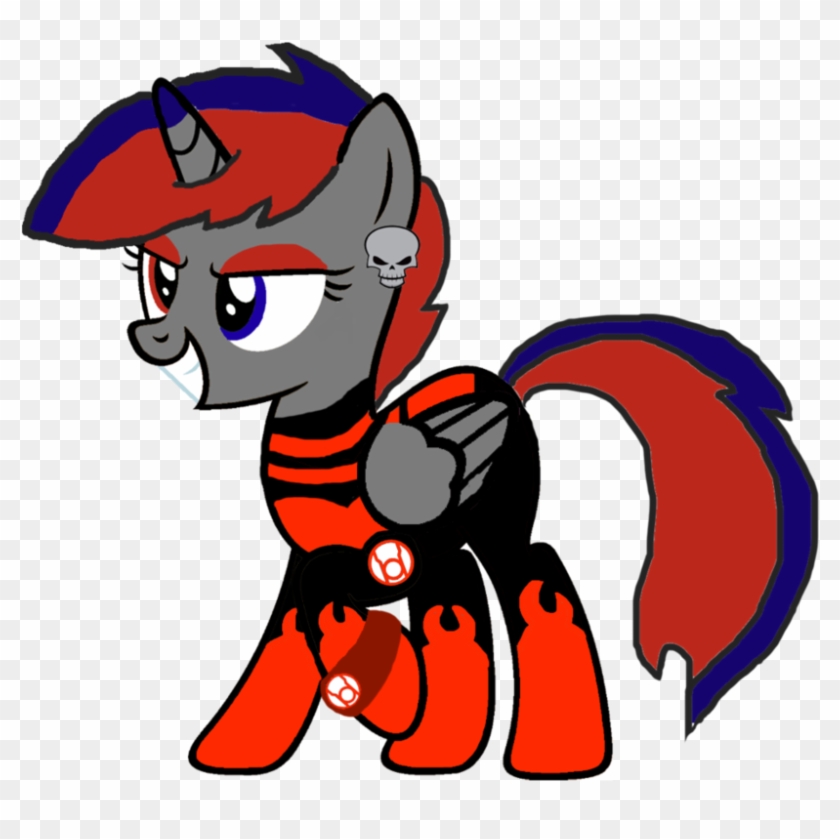 Beelzeskull The Red Lantern By Motownwarrior01 - Cartoon #977249