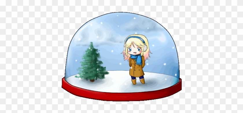 Globe Free Download Clip Art - Snow Globe Animated Gif #977291