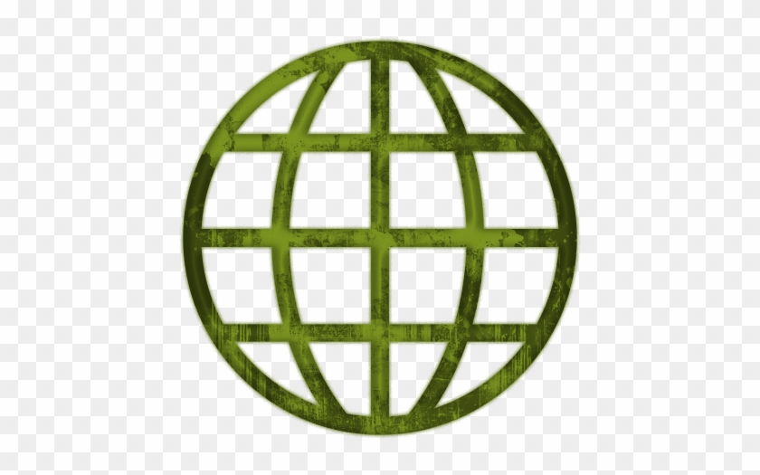 World Globe Clip Art Black And White Download - Internet Clipart Green #977294