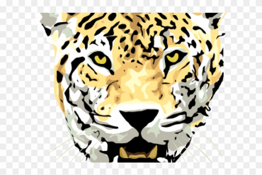 Jaguar Clipart Svg - Leopard Roar Clipart #977407