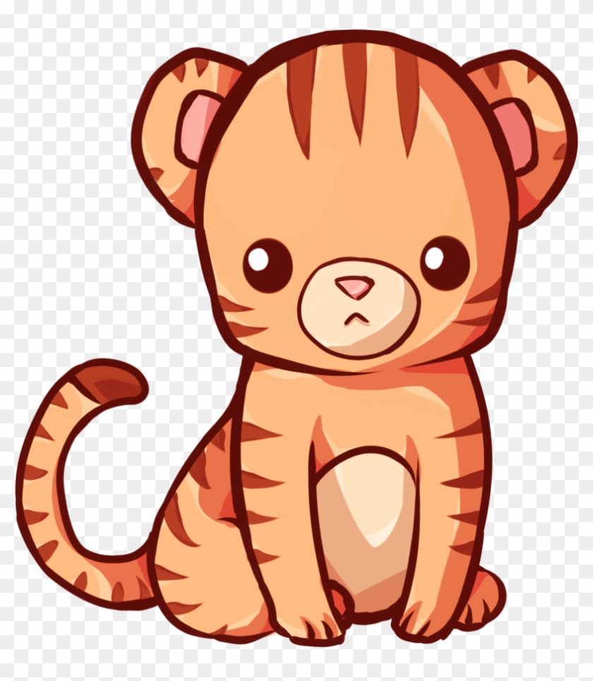 Jaguar Clipart Tiget - Kawaii Tiger #977447