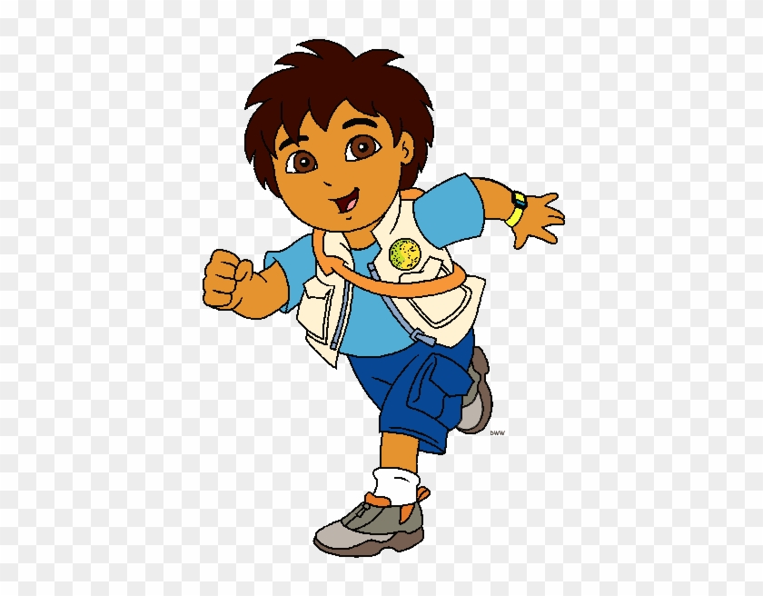 Jaguar Clipart Diego - Go Diego Go Running #977460