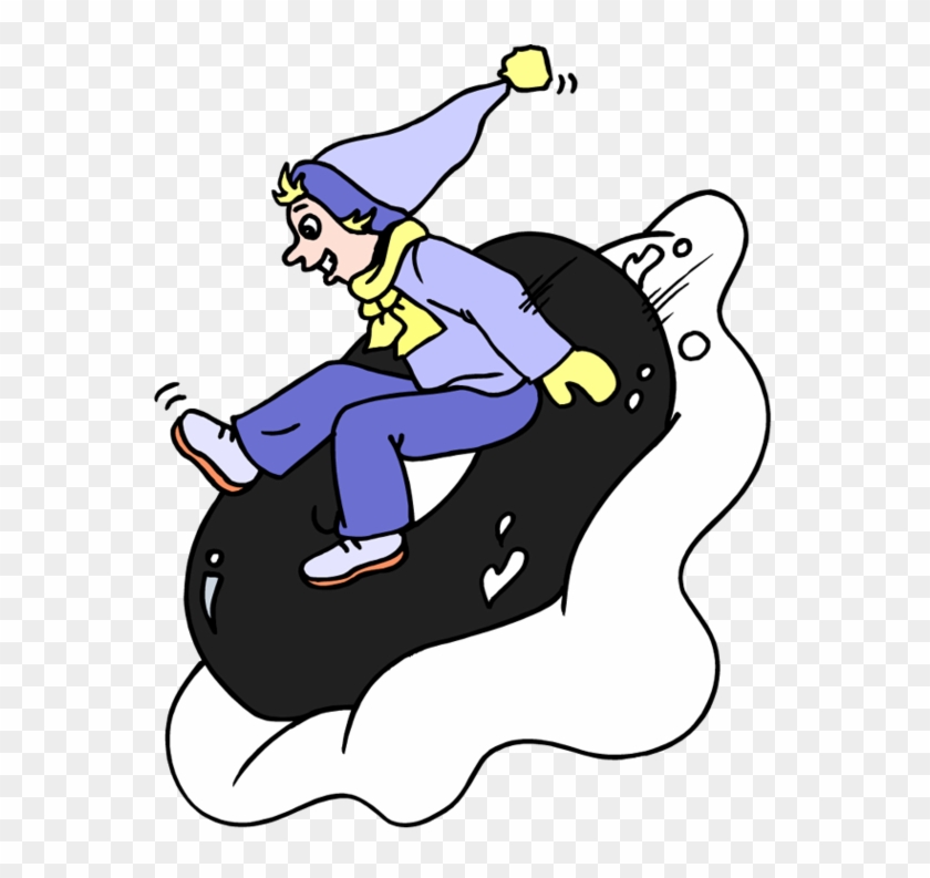 Snow Tubing Clip Art Clipart - Snow Tubing Clip Art #977493