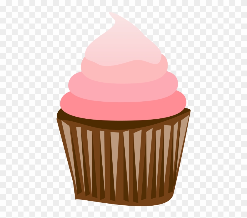 Chocolate Cake Clipart Cupcke - Cupcake Clipart Transparent #977557