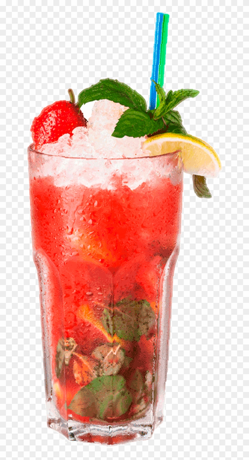 Strawberry Sangria - Cocktail Png #977582