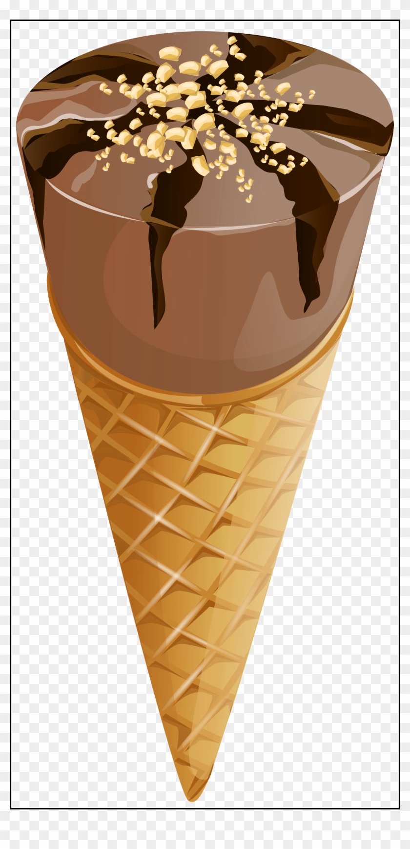 Incredible Chocolate Ice Cream Transparent Png Clip - Clip Art #977668