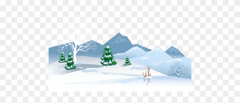 Winter Ground With Snow Png Clipart Image - Snow On Ground Clipart #977660