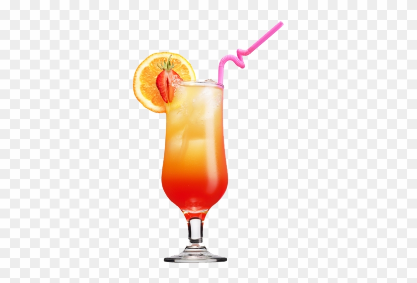 Verre Cocktail Png - Tequila Sunrise Cocktail Png #977696