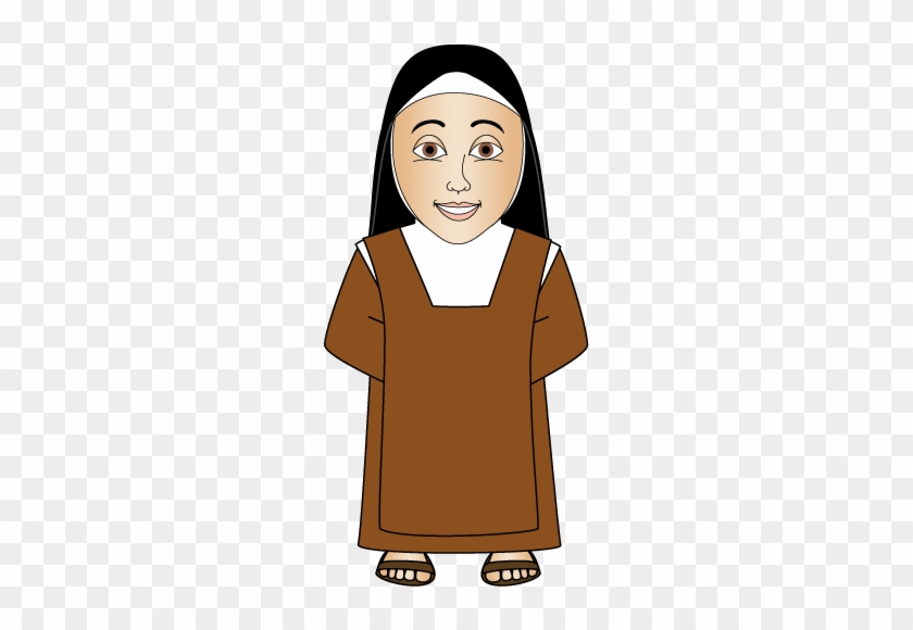 Nun Clipart - St Teresa Of Avila Cartoon #977701