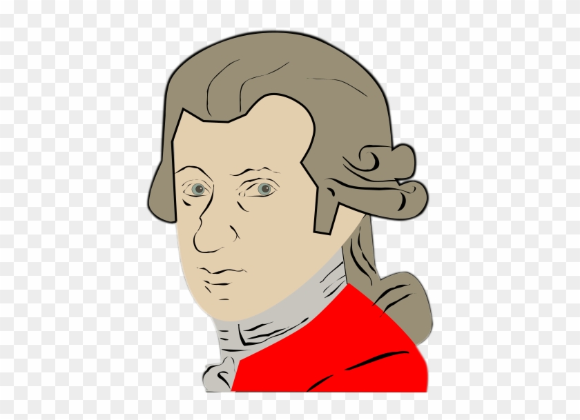 Mozart Clipart - Wolfgang Amadeus Mozart Png #977752