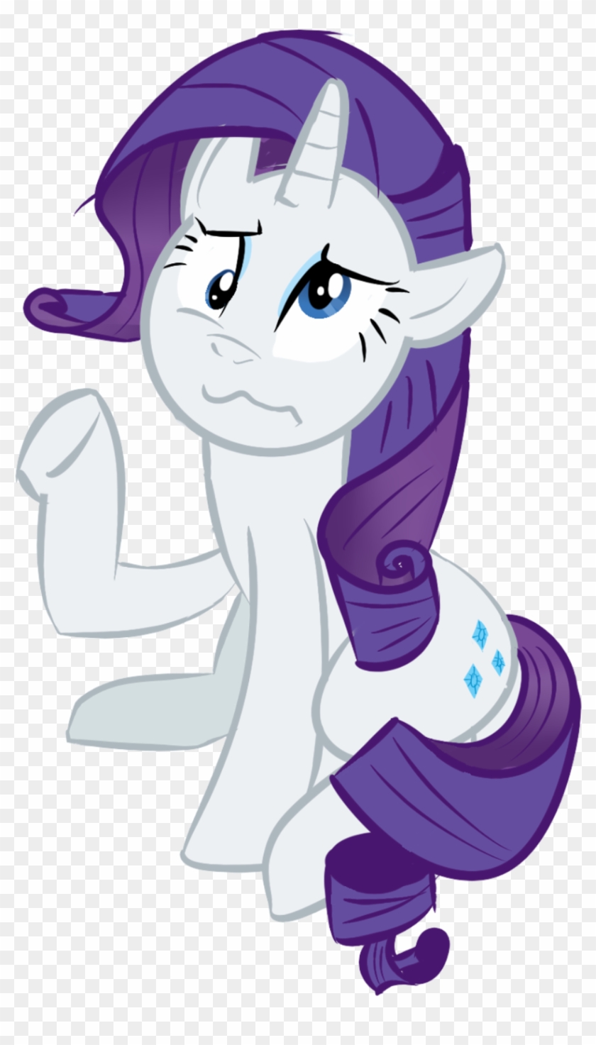 Confused Rarity By Yinglongfujun Confused Rarity By - Cartoon #977763