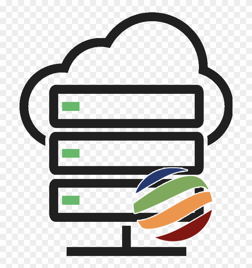 Cloud Server Clipart Web Server - Cloud Computing Icon #977877