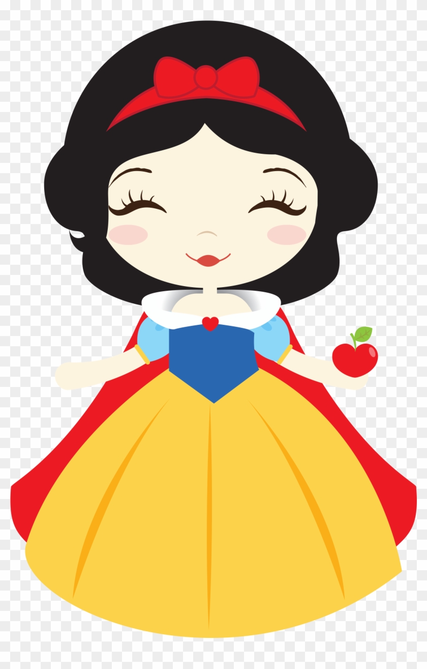 Marcos Para Fotos De Princesas Y Superhéroes - Branca De Neve Cute Png #977948