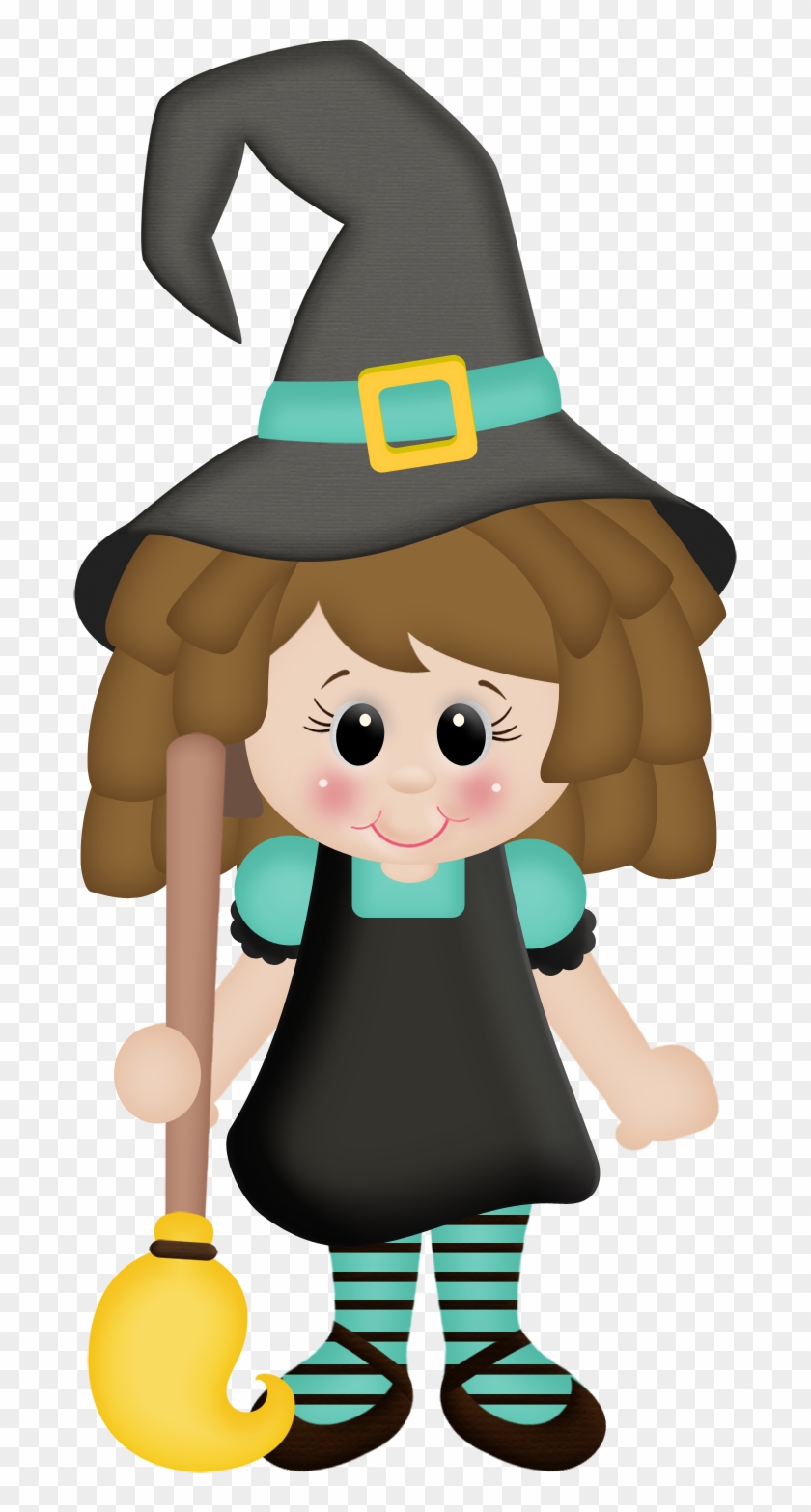 Cute Little Witch Witch - Clip Art #977990