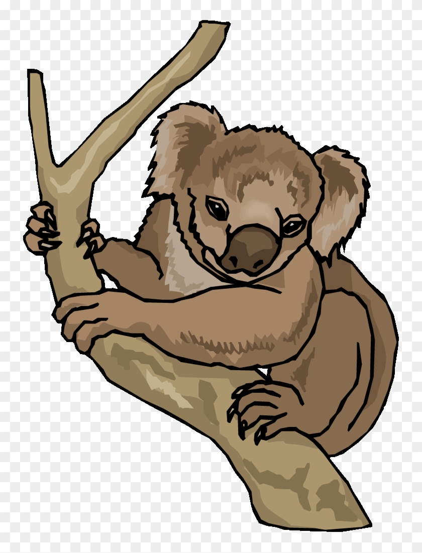 Free Koala Clipart - Koala 6 Beach Towel #977993