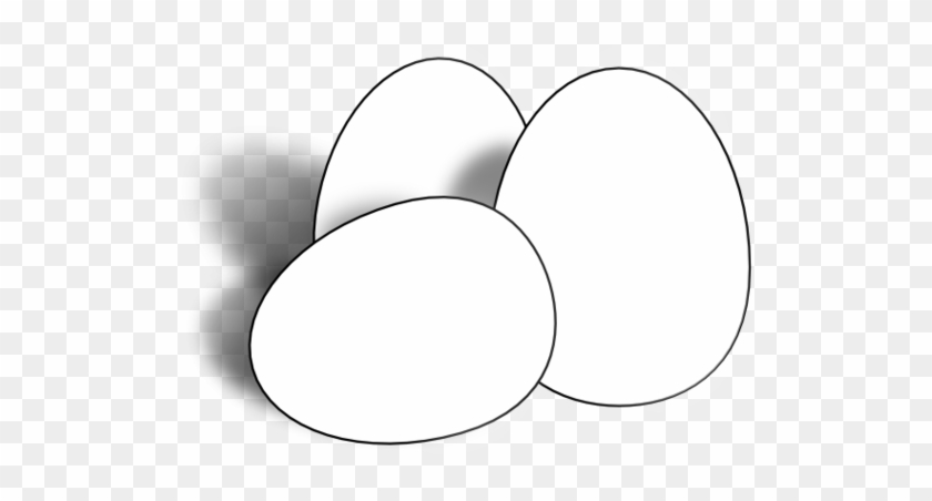 2 Fried Eggs Clip Art - Circle #978038