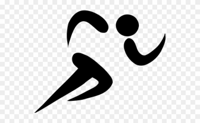 Olympic Games Clipart Sportsperson - Track And Field Pictogram #978090